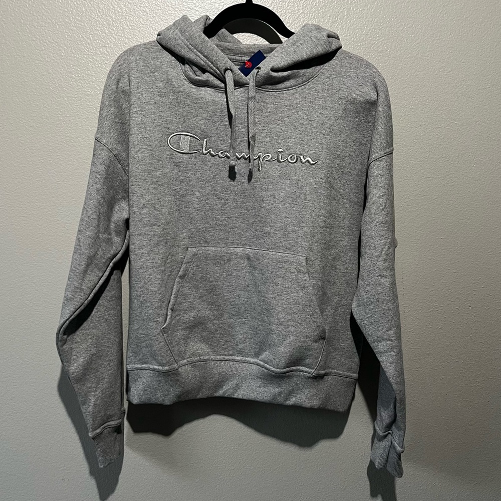 Champion Heather Gray Sweatshirt Size S